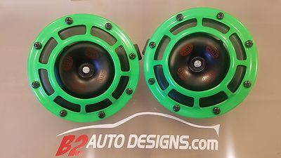 Hella Supertone Dual Horn Kit (Lime Green) 003399801