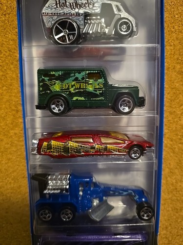 Hot Wheels City Sets Urban Vehicle 5-Pack 2006 L8246 Limo Bus Bulldozer Diecast - Picture 3 of 7
