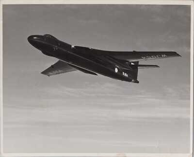 VICKERS VALIANT 2 BLACK LARGE ORIGINAL CHARLES E BROWN PHOTO RAF BOMBER 6530-8