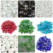 Decorative Glass Pebbles Vase Fillers for Weddings Parties Crafts - 17-20mm