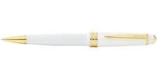 Cross Bailey Light White & Gold Ballpoint Pen Wedding Wife Ladies Nurse Gift