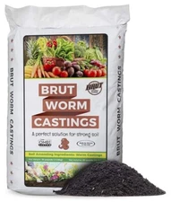 30 Lbs Worm Castings (Organic Fertilizer)  **Ships In 1 Day** Brut