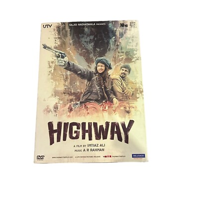 Highway Bollywood DVD Alia Butt, Randeep Hooda, Saharsh Kumar - Main Image