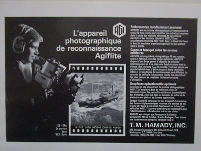 5/1985 PUB AGI AUFKLÄRUNGSKAMERA KS 144A US NAVY AD