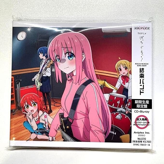 Bocchi the Rock Kessoku Band 1st Album Ltd Ed CD + Blu-ray