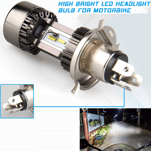 1pc Super brightHeadlight Bulb LED Motorcycle12V H4