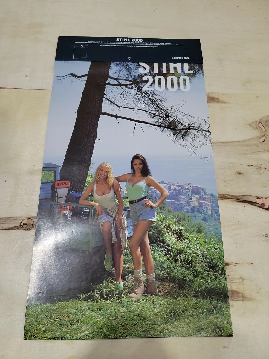 2000 Vintage Stihl Girl Calendar | eBay