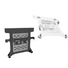 Vented Laptop Desk Tray with Adjustable Clamps Laptop Holder Arm Mount Stand