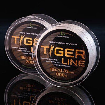 Gardner Carp Fishing Tiger Line All Sizes FLOUROCARBON MAINLINE