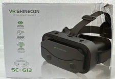 VR SHINECON Virtual Reality Black Glasses SC-G13 Smartphone  Open Box New
