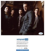 O.A.R. Band Signed Autograph 8x10 Photo OAR Marc Roberge & Jerry Depizzo ACOA