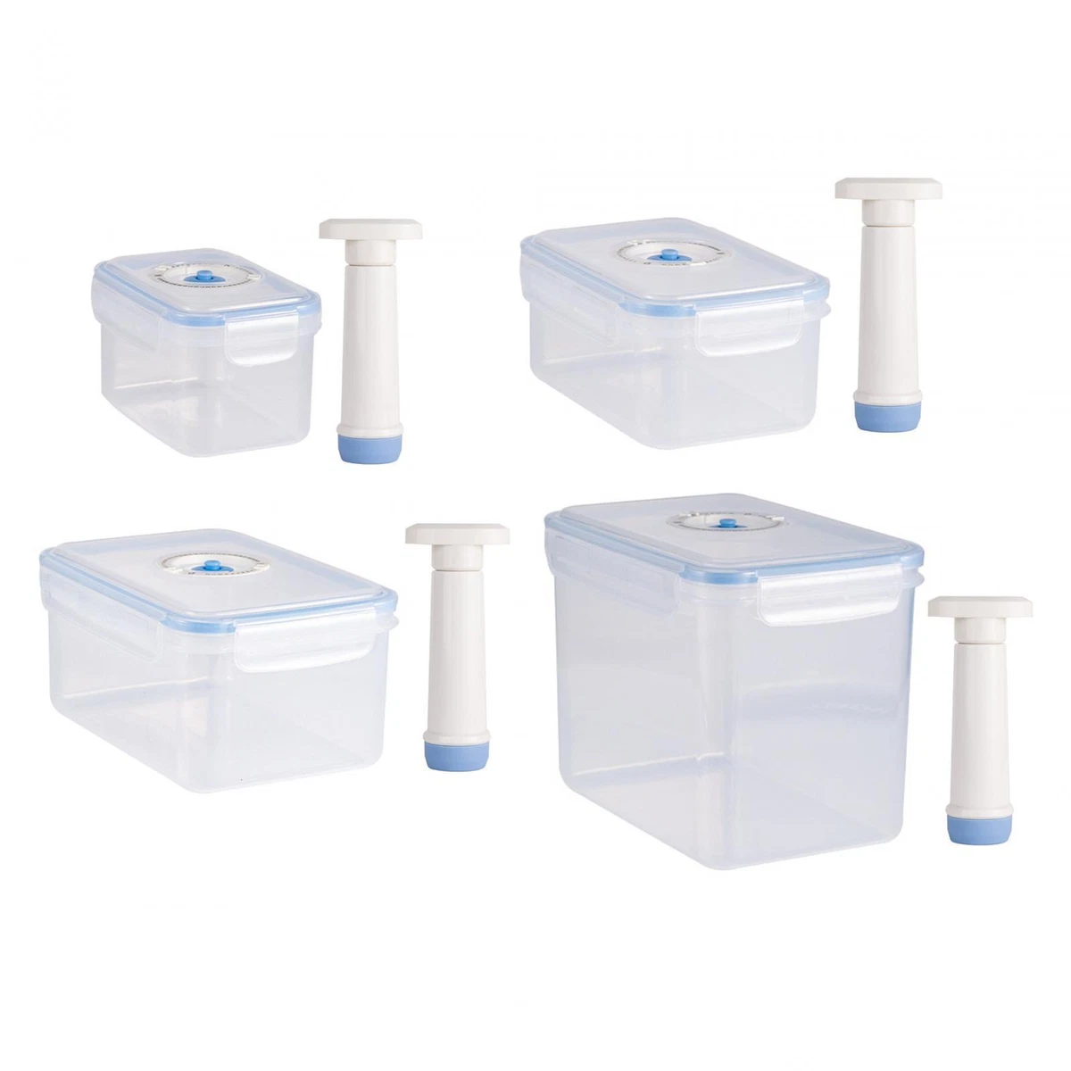 Vacuum Container Food Storage Container Saver Leakproof with Pump Vacuum Seal