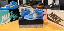 Jordan Air Jordan 4 Retro NCAA PE Dutch Blue/Gold Player & Coaches
