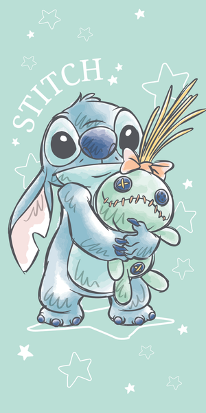 Disney Lilo & Stitch Badetuch Strandtuch Duschtuch 70X140Cm Baumwolle-image