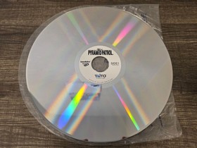 Taito Pyramid Patrol Pioneer LaserActive Mega LD Laser Disc Game Complete