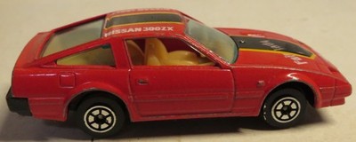 Yatming 1027 1984 Nissan Fairlady Z 300ZX Red 1/64 Diecast Model Car Loose Toy