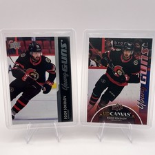 EGOR SOKOLOV Young Guns OTT Senators Lot | YG & YG Canvas 2021-22 UD Ext Series