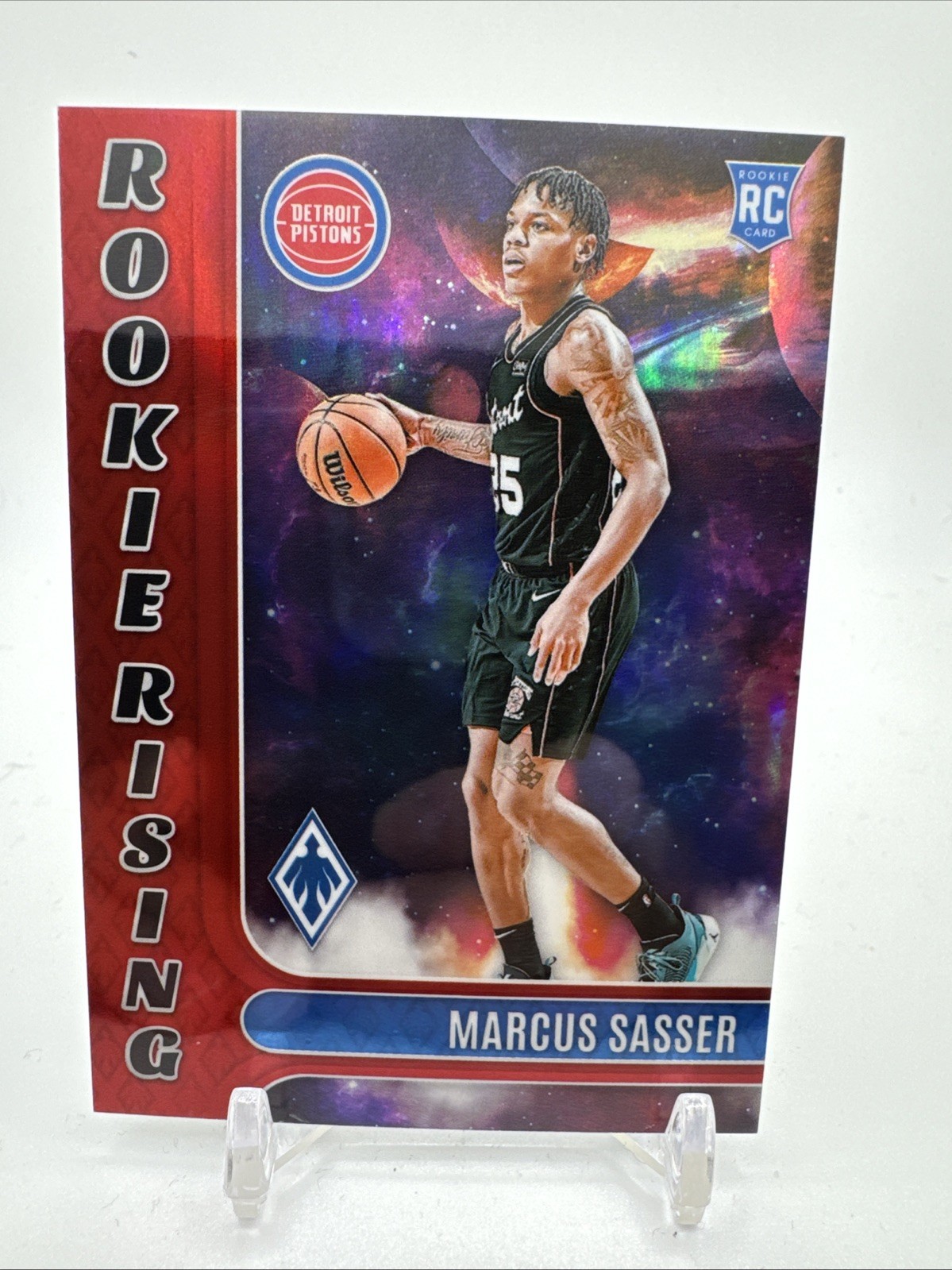 2023 Panini Phoenix Rookie Rising Red #4 Marcus Sasser /125