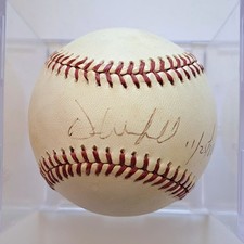 DAVE WINFIELD  Signed Autographed Official American League Baseball OAL JSA HOF