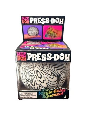 Nee Doh Press-Doh, Black & White To A Rainbow Of Color NEW IN BOX! 