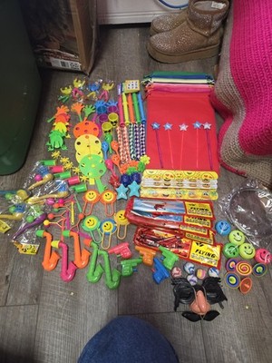 120+ Piece Variety Toy Party Pack - Kids Birthday Favors & Goodie Bag Fillers