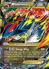 Pokemon M Salamence-EX (XY171/211) XY Black Star Promos HP HOLO on eBay