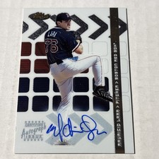 MAURICIO LARR 2002 Topps Finest Certified Auto Autograph Issue #102 Red Sox