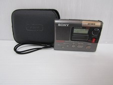 SONY TCS-90 Portable Stereo Cassette Recorder Auto Reverse VOR For parts as is