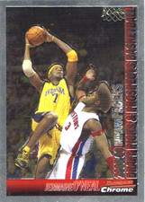 2005-06 Bowman Chrome #98 Jermaine O'Neal Indiana Pacers