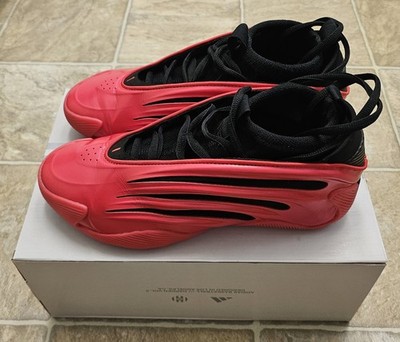 Adidas Harden Vol. 9 Men's Red Basketball Sneakers size 9 Pure Ruby