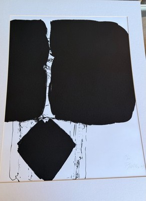 Georg Karl Pfahler Original Serigrafie handsigniert 35/60 Abstrakt