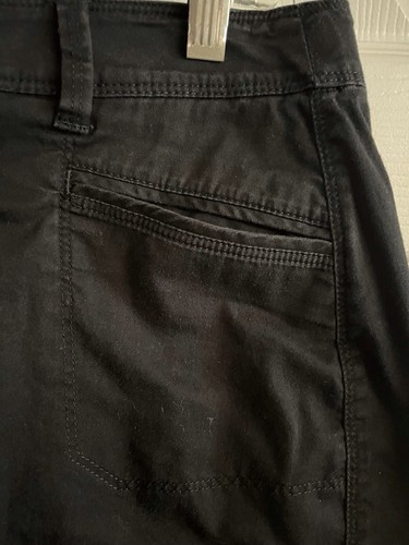 Croft & Barrow Stretch schwarz Skort Gr. 10 Taille 32” Länge 17” Taschen - Bild 5 von 6