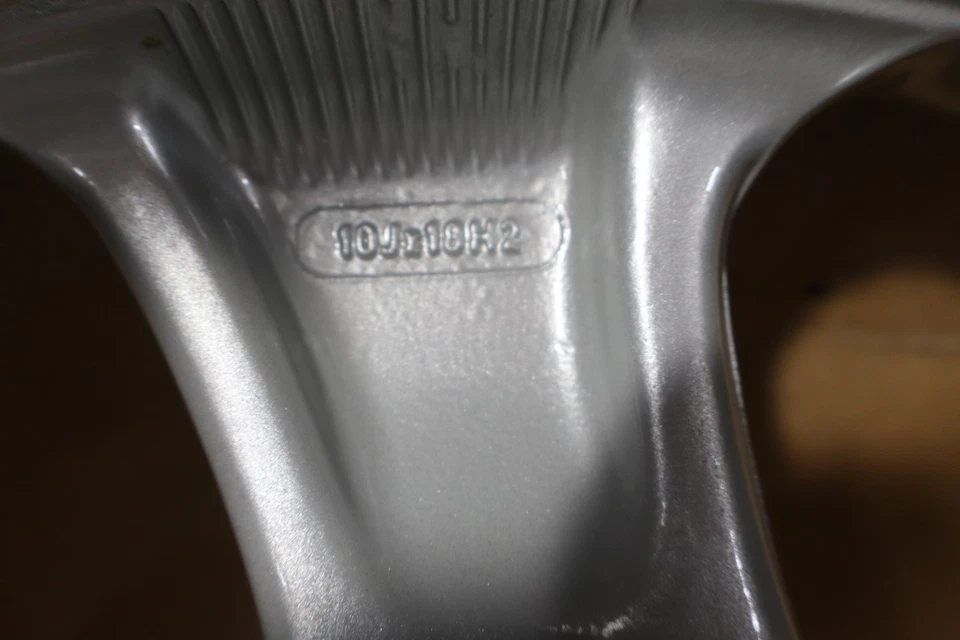 Rueda trasera giratoria turbo 18x10" ET65 18" OEM Foto 3 de 4