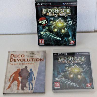 Bioshock 2 Rapture Edition Sony Playstation 3  PS3 - Komplett PAL - 1.2 336 S2