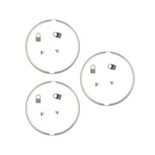 3 Set Movement Steel Holder Spacer Ring&Screw Tabs For ETA 2824 2834 2846 2836 A