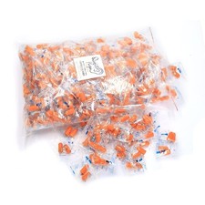 Quality Foam Earplugs 200 Pair - 32dB Noise 200 pair Pack of 1 , Orange
