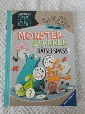Monsterstarker Rätsel-Spaß Ab 8 Jahren von Dominique Conte, Taschenbuch) Neu