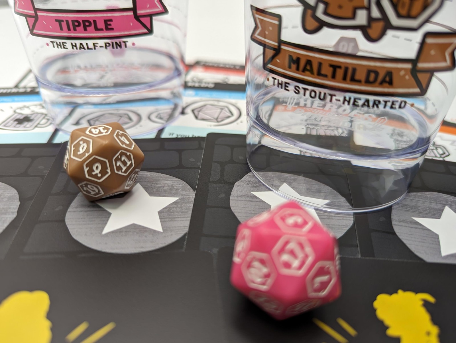 Rollacrit Party Pack Expansion New Heroes Fantasy Board Game Adventure