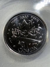 2000 Canada 25 Cents Commemorative Pride Graded MS 68 by ANACS