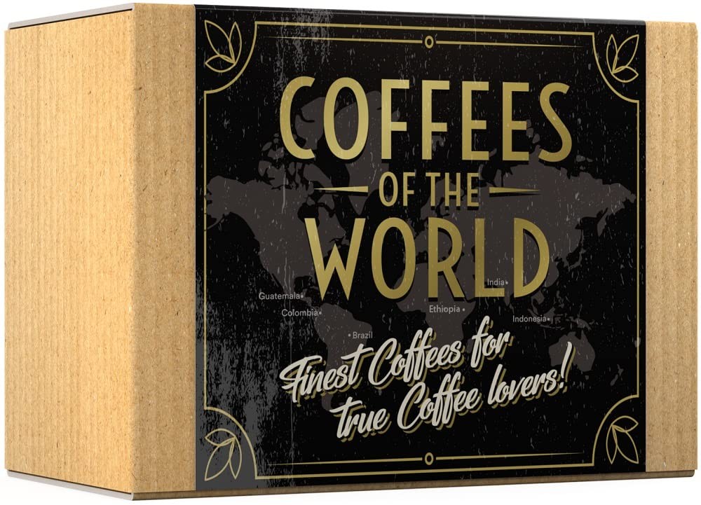 Black Donkey Gourmet Coffee Gift Set - Coffees Of The World | Ground Coffee 600G (6 X 100G) - 6 Finest Single Origin | Hamper Style Gift Idea For Him & Her | Enjoy - Image 4