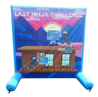 Interactive Sealed Inflatable Air Frame Game Last Ninja Event Party Carnival