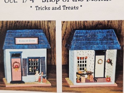 1:48 Scale October's Tricks and Treats Shop Kit by Debbie Young At Heart, NIB