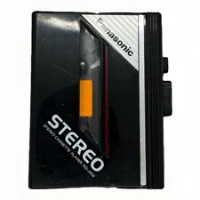 Vintage Retro Panasonic Stereo Cassette Player RQ-JA52-Read