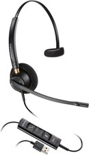 Poly EncorePro 515 USB Headset Mono USB-A USB-C Call Center