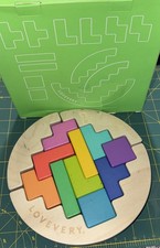 Lovevery Montessori Wooden Wobble Puzzle