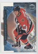 1999-00 Pacific Dynagon Ice Blue Missing Serial Number Magnus Arvedson #137 0a1