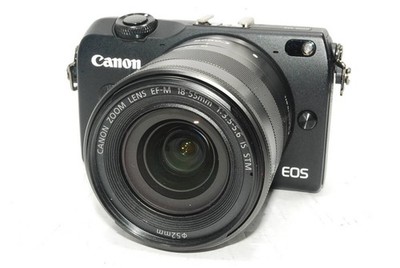 Canon EOS M2 Mirrorless Digital Camera Kit 18MP APS-C + 18-55mm IS