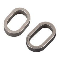 Quick Release Keychain Clip Rings Side Pushing Key Rings Closed Key Rings