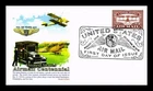 US COVER AIR MAIL CENTENNIAL FIRST DAY ISSUE PANDA CACHET
