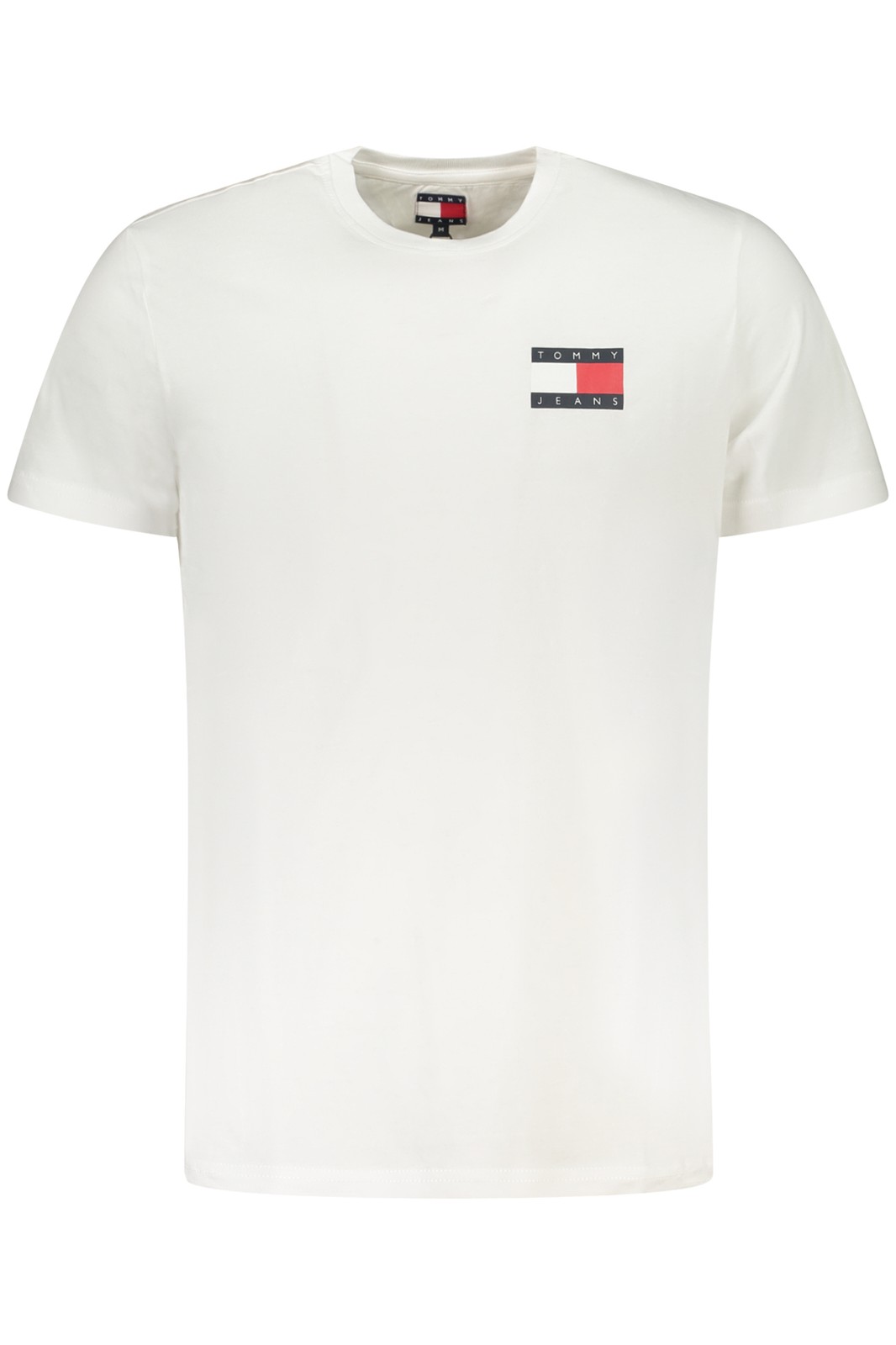 TOMMY HILFIGER T-SHIRT MANICHE CORTE UOMO BIANCO TAGLIA = M